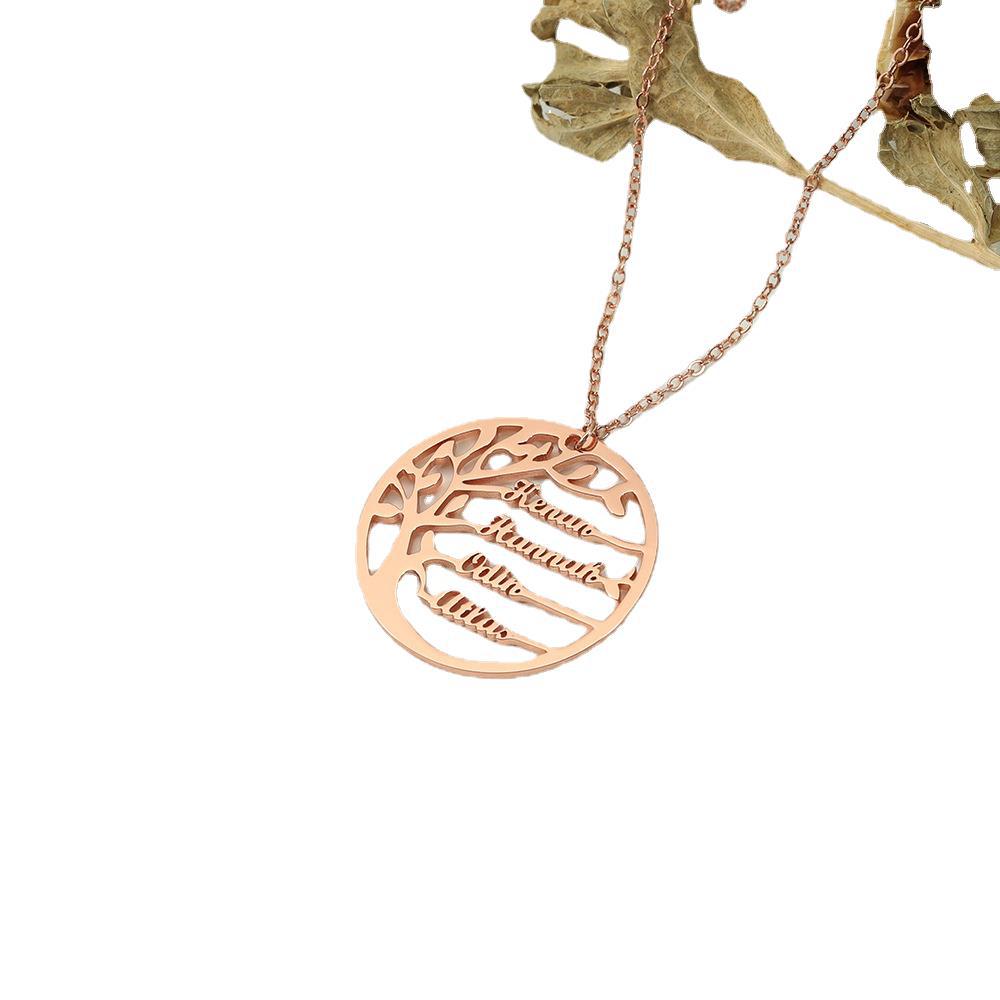 ILANA - PERSONALISED TREE OF LIFE NECKLACE