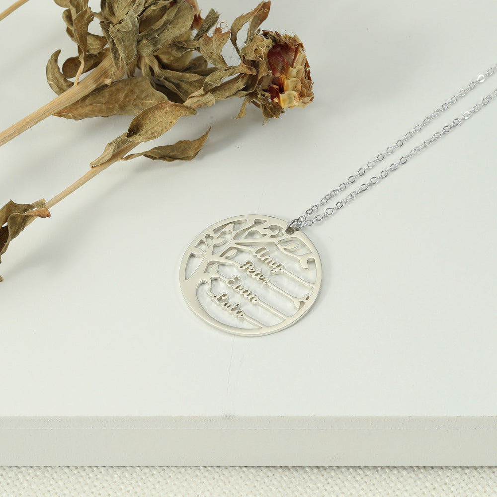 ILANA - PERSONALISED TREE OF LIFE NECKLACE