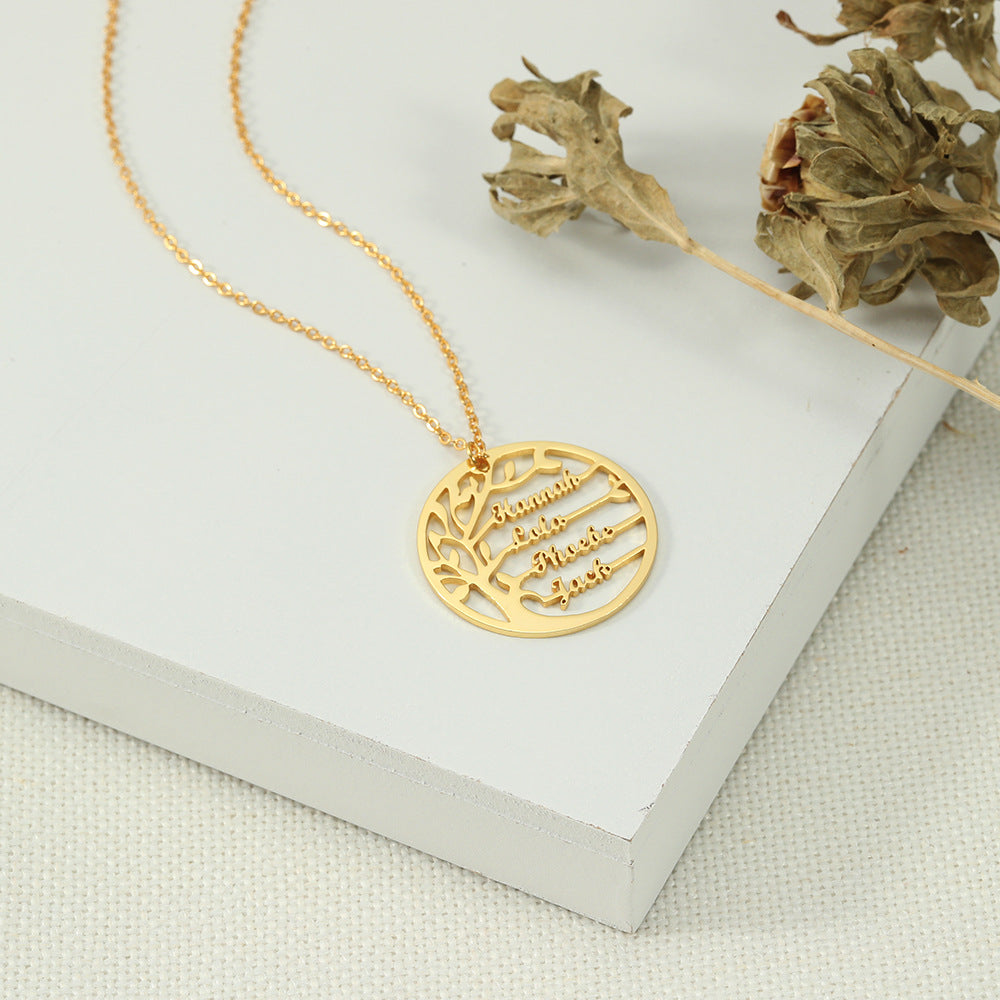 ILANA - PERSONALISED TREE OF LIFE NECKLACE