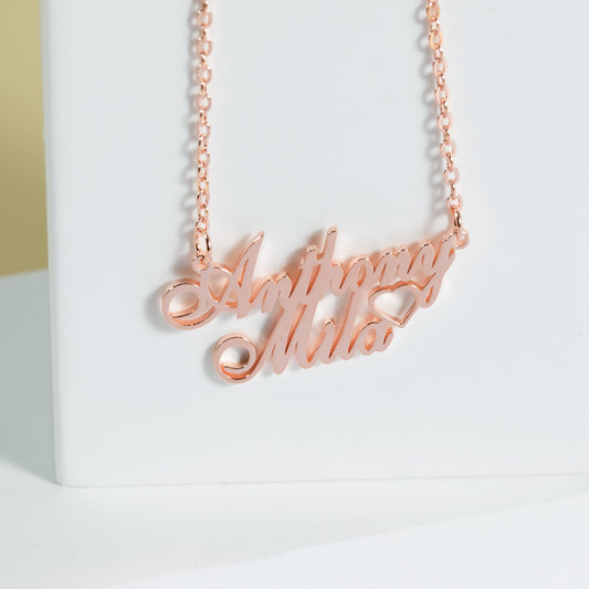AMARA - COUPLES NAME NECKLACE