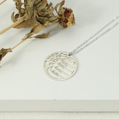 ILANA - PERSONALISED TREE OF LIFE NECKLACE